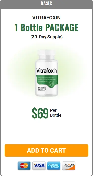 Vitrafoxin 1 Bottle