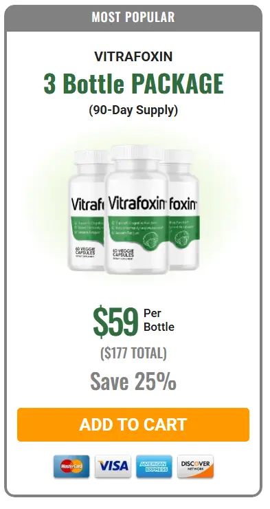 Vitrafoxin 3 Bottle